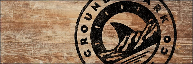 Ground Shark Coffee Logo Ground Shark Coffee Logo