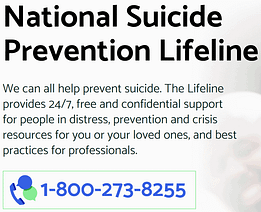 National Suicide Prevention Telephone Number | Fighting Arts Health Lab
