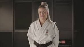 Anne Marie Karate Gi Anne Marie Karate | Fighting Arts Health Lab