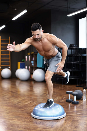 Calf Injury Bosu Exercises Calf Injury Bosu Exercises | Fighting Arts Health Lab