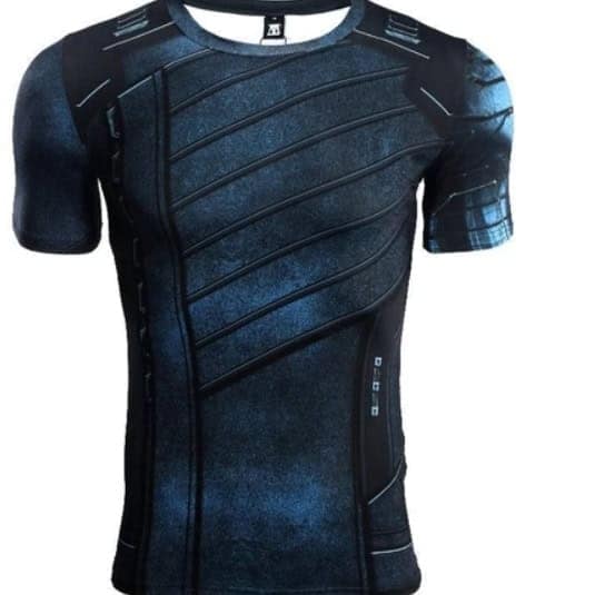 Winter Soldier BJJ Rash Guard Short Sleeve