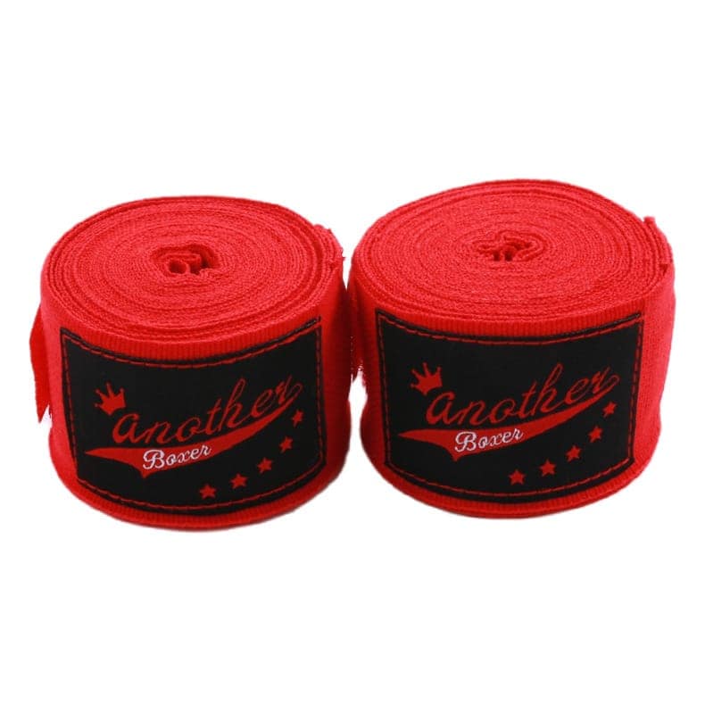 Red Professional Boxing Hand Wraps - Training Straps for MMA & Combat Sports