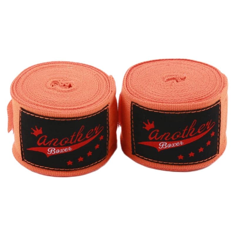 Orange Professional Boxing Hand Wraps - Training Straps for MMA & Combat Sports