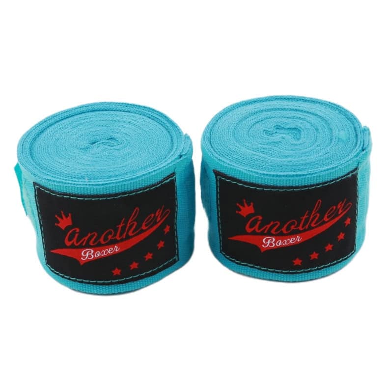Turquoise Professional Boxing Hand Wraps - Training Straps for MMA & Combat Sports