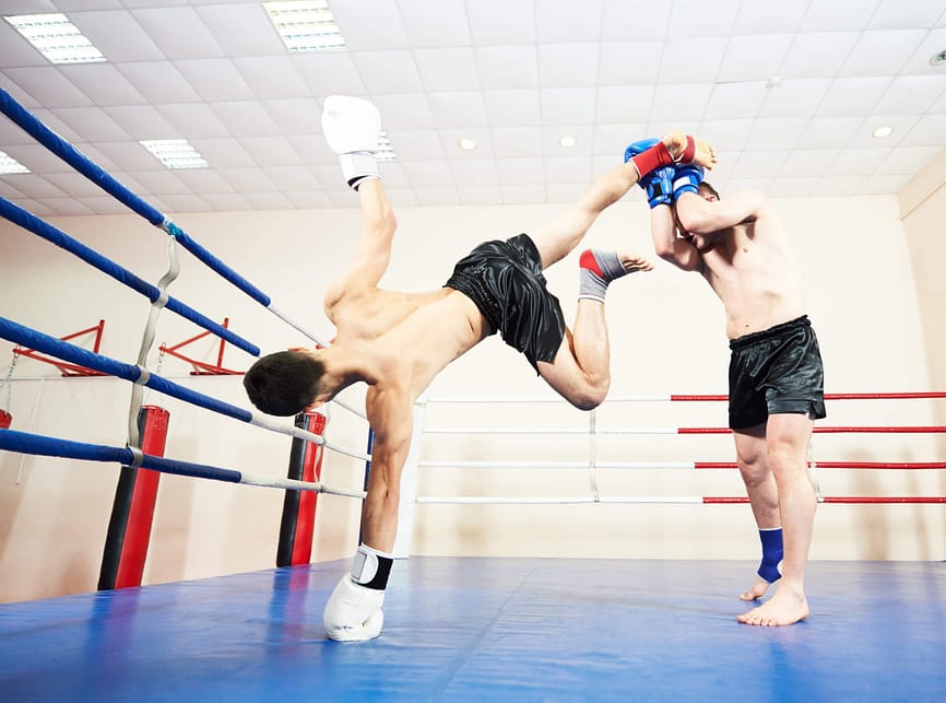 One Handed Head Kick One Handed Head Kick | Fighting Arts Health Lab