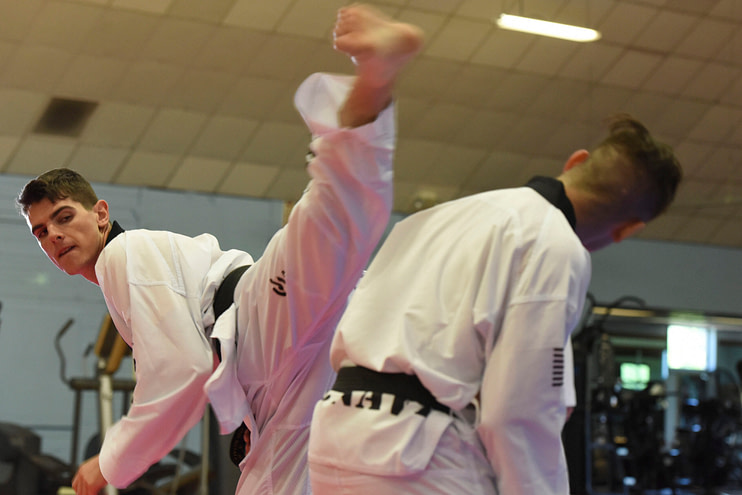 Spinning back kick type of martial arts kick Spinning back kick type of martial arts kick