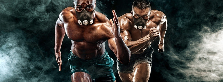 Athletes Training with Masks Athletes Training with Masks | Fighting Arts Health Lab