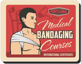Shoulder Bandage Shoulder Bandage Illustration
