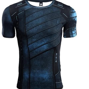 Winter Soldier BJJ Rash Guard Short Sleeve