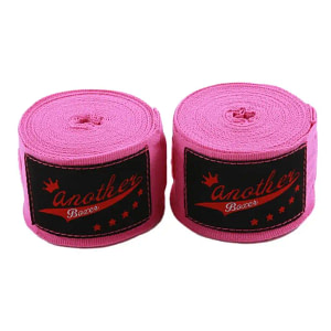 Pink Professional Boxing Hand Wraps - Training Straps for MMA & Combat Sports