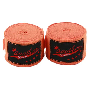Orange Professional Boxing Hand Wraps - Training Straps for MMA & Combat Sports
