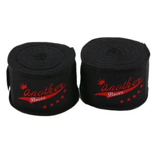 Black Professional Boxing Hand Wraps - Training Straps for MMA & Combat Sports
