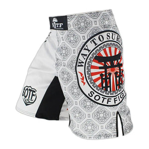 Mens Grappling Shorts Rising Sun 600