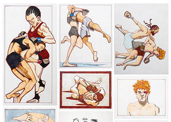 Chris Rini Fine Art Color Page a Chris Rini Fine Art Color Page | Fighting Arts Health Lab