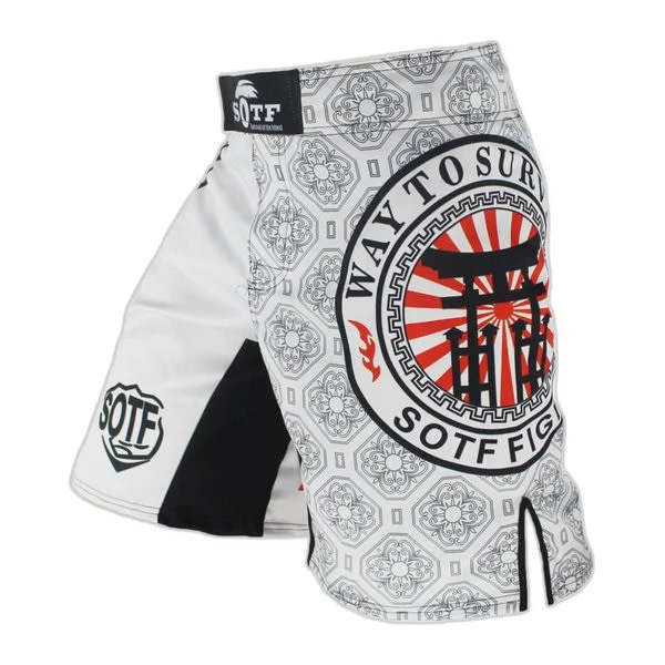 Mens Grappling Shorts Rising Sun 600