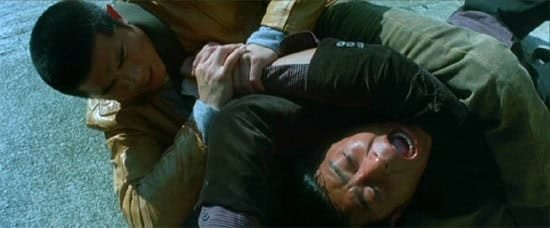 Johnny To's Throwdown Head and Arm Choke Johnny To's Throwdown Head and Arm Choke