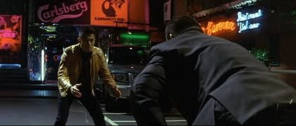 Johnny To's Throwdown Night Street Fight Scene Johnny To's Throwdown Night Street Fight Scene