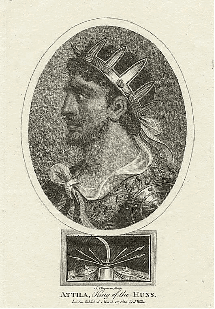 We're Inspired By Attila the Hun Image ID 1102729 Attila King of the Huns J Chapman sculp March 10 1810 NYPL Digital Gallery We're Inspired By Atilla the Hun | Fighting Arts Health Lab