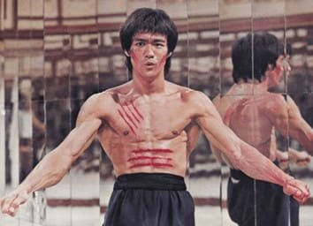 Fight Muscle Bruce Lee Posing